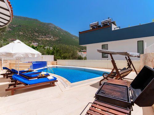  gece  -  Kasım
  | Kalkan Akbel'de Deniz Manzaralı Korunaklı Özel Havuzlu Villa